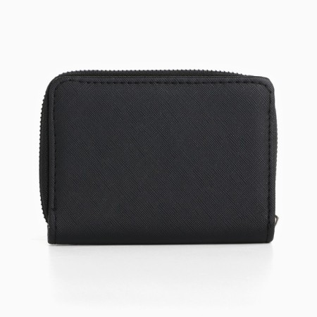 Women's wallet NK, 12x8 cm, black color-3