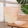 Flower pot with the pallet "Harmony", brown 2 l