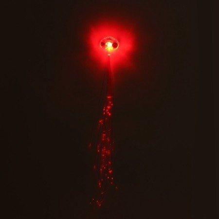 Hair strand on a hairpin, luminous, 3.5 x 33 cm-9