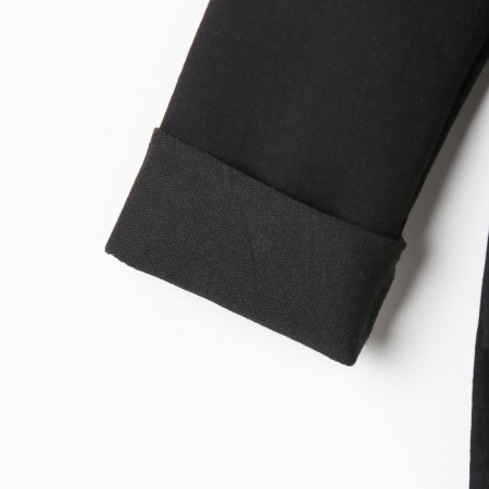 Kidsa (sweatshirt, trousers) minku color black, height 158 ​​cm-7