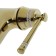 Comer for the Accoona A96105W sink, single -leaf, brass, color gold