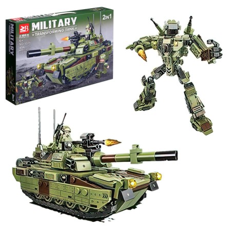 Designer "Tank-transformer" robots, 494 details