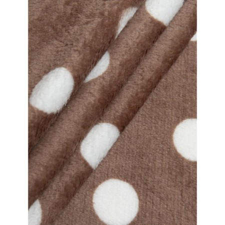 Texrepublic blanket, size 140x200 cm, brown color-7