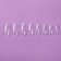 Tips for nail extension, 100 pcs, shape A, full coating, transparent color