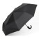 Automatic umbrella "monoton", 3 additions, 8 spokes, r = 48 cm, black color