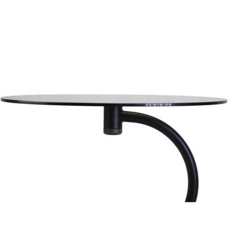 Table Journal Duet 13n, 600x600x470, Black/Oak Marron/Tinted-2
