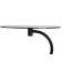 Table Journal Duet 13n, 600x600x470, Black/Oak Marron/Tinted