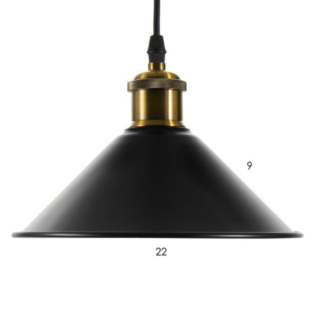Lamp Bayerlux 1244/1bk E27 40W Black 22x22x8.5-108 cm-6