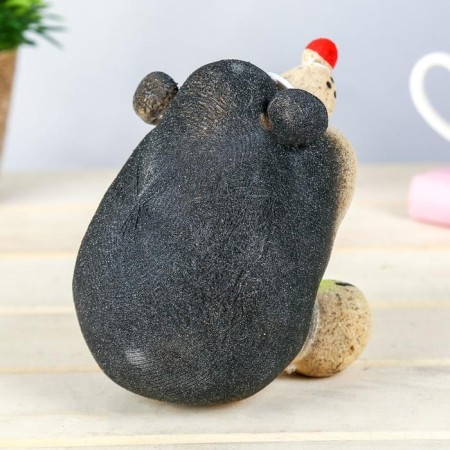 Growing gift grass "Hedgehog"-11