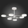 Ceiling EVOLUCE lamp. Sle6003-502-06. Monta. 6x10 watts, LED, 3000K-6000K, 6600 LM, 89x89x32 cm, white color