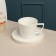 Tea couple "Sola", 260 ml, white, porcelain