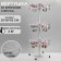 Turnover QF, 3 tiers of 10 hooks, 30 × 30 × 65, white color