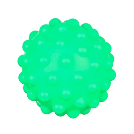 Gift set of developing tactile balls "Machine Santa Claus", 7 pcs, New Year's packaging, crumb I-6