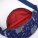 Board children's belt on a zipper, blue color