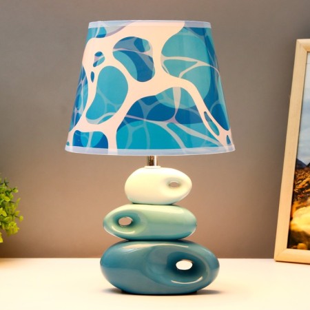 Table lamp "turquoise sea" E14 40W 25x25x38 cm Risalux-1