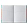 Notebook, A6, 64 sheets, in a cage/ruler, "delicate flair", a solid cover, matte lamination, an offset block 60g/m2