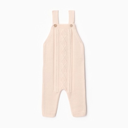Combine Knitted Minaku, height 68-74, beige color-5