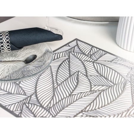 Serving napkin on the table "Listopad", 45 × 30 cm, silver color-2