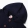 Knitted jumper for a boy, dark blue color, height 98 cm