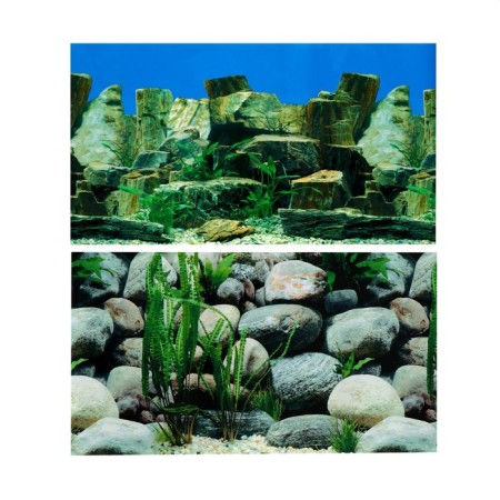Background for the aquarium bilateral, 30 x 50 cm