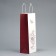 Gift package for a bottle, packaging, "for you", white craft, 13 x 36 x 10 cm