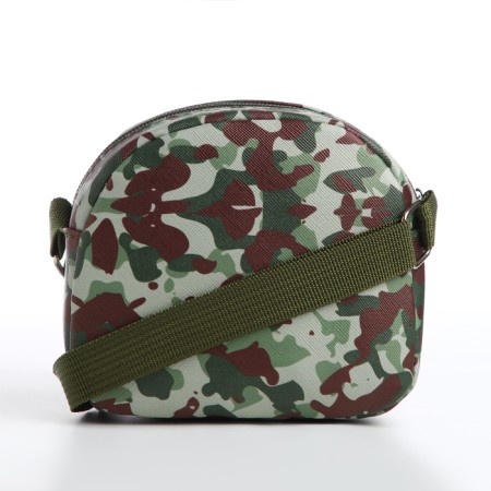 Baby Bag on a zipper, green color/camouflage-1