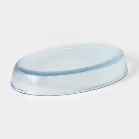 Oval glass oval dish, 32 × 22 × 5 cm-4