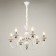 Milano chandelier 6he14 40W white-gold 68x68x79 cm