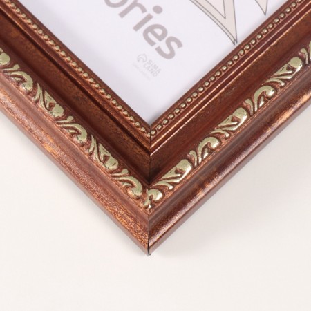 Photo frame Plastic "Babylon" 15x21 cm, burgundy-2