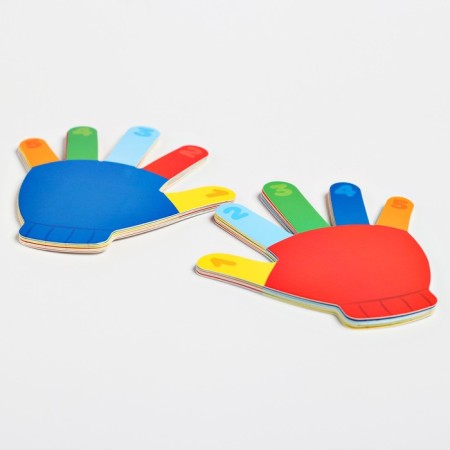 Developing gaming set "Hands" 12 cards+tasks, crumb I-3