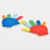 Developing gaming set "Hands" 12 cards+tasks, crumb I