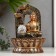 The desktop fountain from the network, backlight "Buddha in the arch with waterfall" 30x21x21 cm