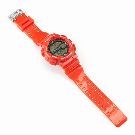 Watch of washing electronic, waterproof, red-3