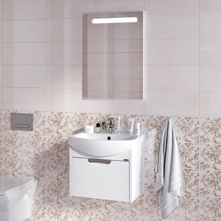 Mirror Cersanit Led 010 Base, 50x70 cm, with backlight-2