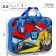 Folder with handles Textile A4, 350x270x100 mm, transformers