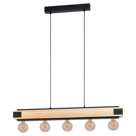 Suspension Layham, 5x60W E27