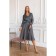 Women's dress, size 42, gray color 5583