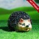 Garden figure "Hedgehog Hedgery" 19x14x13cm