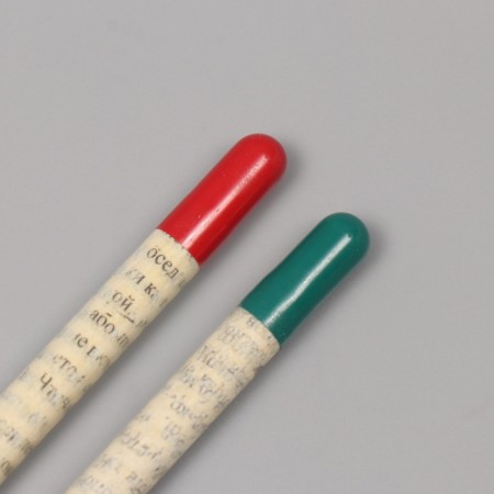 Growing gift pencils Mini "Mint and Paprika" set 2 pcs-4