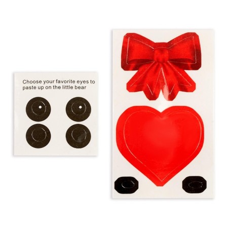 3D puzzle "Bear", crystalline, 41 detail, MIX color-3