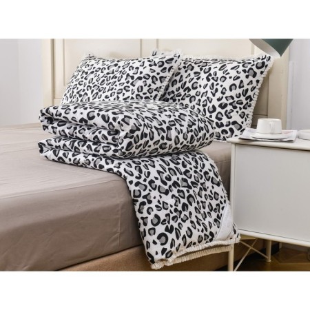 Set 1.5 joint venture: sheet, blanket, pillowcase, size 180x230 cm, 150x210 cm, 50x70 cm - 2 pcs-3