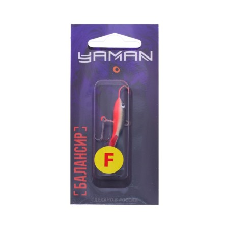 Balancir "Yaman" Michman Fluo, 4 cm, 5.2 g, color 23, on the blister-1