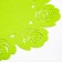 SALFT Decorative DOLE "FLOWERS" Color Green, D 30 cm, 100% p/e, felt