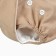 A set of reusable diapers "Leaves", 3-8 kg, white, brown color, 2 pcs., Baby me