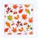 Scrapbooking paper "Autumn Leaves", 30.5 x 32 cm, 180 g/m²
