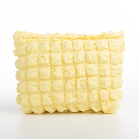 Lightning cosmetic bag, yellow color-1