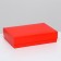 The box is folding, red, 21 x 15 x 5 cm