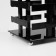 Steering stand "Turnip", 5 tiers, 64 pairs, plastic, 15 × 15 × 32 cm, black color