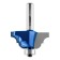 Clester's milling gall 28705-42.8, Kav one No. 4, R = 6.3 mm, 42.8 x 19 mm