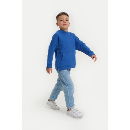 Hudy for the boy KAFTAN "Basic Line", size 30 (98-104), blue color-4